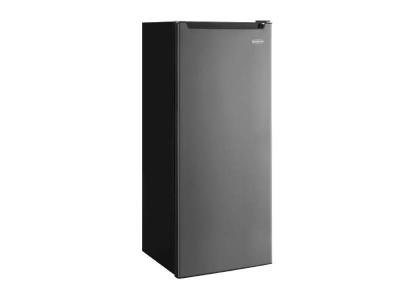 22" Marathon 8.5 Cu. Ft. Capacity Mid-sized All Refrigerator In Black Steel