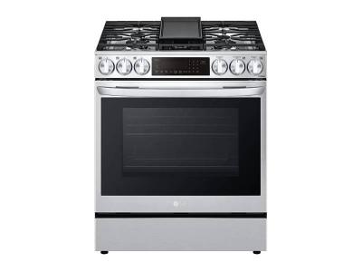 30" LG 6.3 Cu. Ft. Smart Wi-Fi Enabled ProBake Convection Gas Slide-in Range