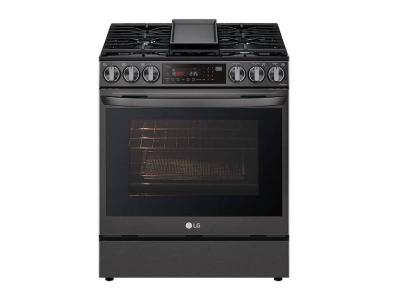 30" LG 6.3 Cu. Ft. Capacity Smart Wi-Fi Enabled ProBake Convection Gas Slide-in Range