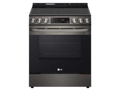 30" LG 6.3 Cu. Ft. Smart Wi-Fi Enabled Fan Convection Electric Slide-in Range