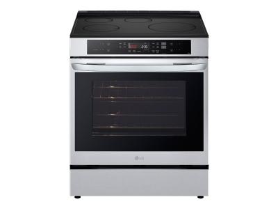 30" LG 6.3 Cu. Ft. Induction Slide in Range with Air Fry