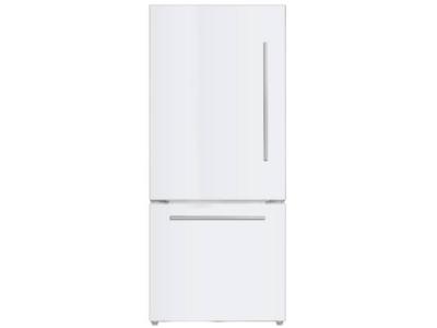 30" Marathon 18 Cu.ft. White Bottom Mount Frost Free Refrigerator (Left Hinge Set)