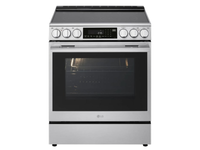 30" LG 6.3 Cu. Ft. Smart Electric Slide-in Range with InstaView ProBake Convection and Air Fry