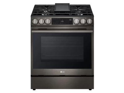 30" LG 6.3 Cu. Ft. Smart Gas Slide-In Range with ProBake Convection InstaView and Air Fry