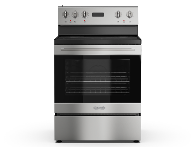 30" Marathon Smooth Top Electric Range in Stainless Steel