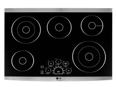 30" LG STUDIO Radiant Cooktop With Dual Elements-