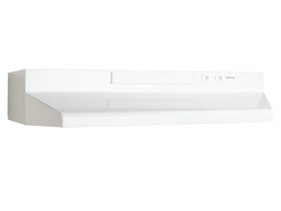 30" Broan NuTone NU2 Series Under-Cabinet Range Hood with 210 Max Blower CFM in White
