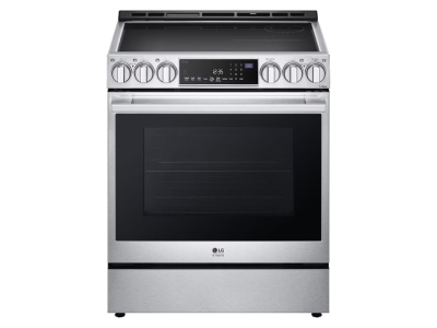 30" LG STUDIO 6.3 Cu. Ft. InstaView Induction Slide-in Range with Air Fry and Air Sous Vide