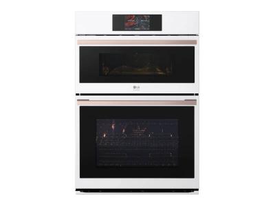 30" LG STUDIO Instaview Steam Combination Wall Oven