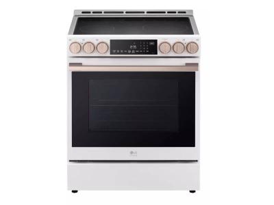 30" LG STUDIO 6.3 Cu. Ft. InstaView Induction Slide-in Range