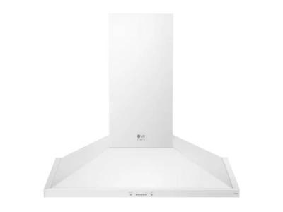 30" LG STUDIO Chimney Style Hood in Essence White