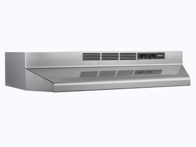 30" Broan NuTone NU2 Series Under-Cabinet Range Hood in Stainless Finish
