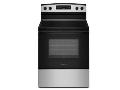 30" Amana 4.8 Cu. Ft. Electric Range with Extra-Large Oven Window
