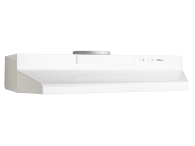 24" Broan NuTone NU2 Series Under-Cabinet Range Hood with 210 Max Blower CFM in White