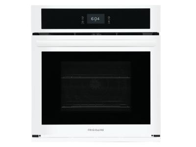 27" Frigidaire 3.8 Cu. Ft. Single Electric Wall Oven With Fan Convection In White