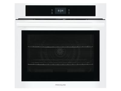 30" Frigidaire 5.3 Cu. Ft. Single Electric Wall Oven With Fan Convection In White