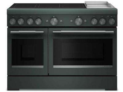 48" KitchenAid 6-Element Induction Freestanding Commercial-Style Range with Griddle