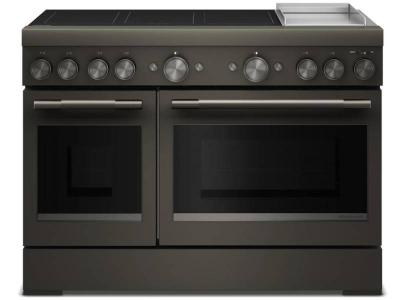 48" KitchenAid 6-Element Induction Freestanding Commercial-Style Range with Griddle