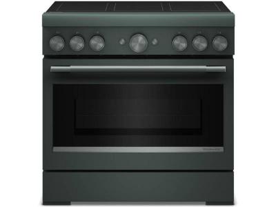 36" KitchenAid 6-Element Induction Freestanding Commercial-Style Range