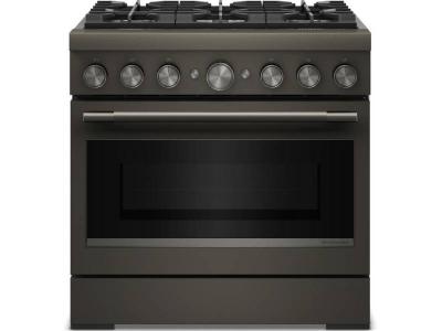 36" KitchenAid 6 Burner Commercial-Style Dual Fuel Range