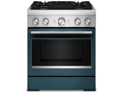 30" Kitchenaid 4 Burner Commercial-Style Dual Fuel Range