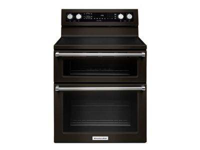 30" KitchenAid 6.7 Cu. Ft. 5 Burner Electric Double Oven Convection Range