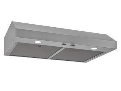30" Broan Under Cabinet Range Hood in Stainless Steel