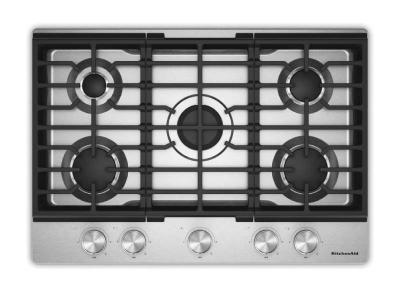 30" KitchenAid Gas-on-Metal Cooktop with 5 Versatile Burners