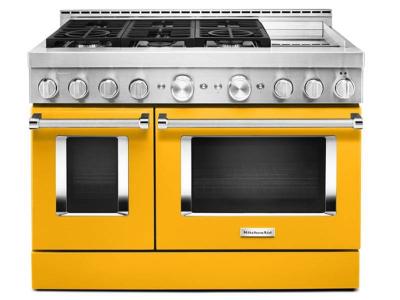 48" KitchenAid 6.3 Cu. Ft. Gas Self Clean Convection Range