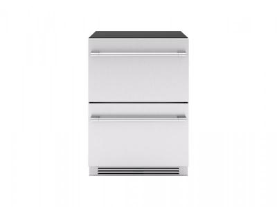 24" Zephyr Presrv 3.9 Cu. Ft. Refrigerator Freezer Drawers