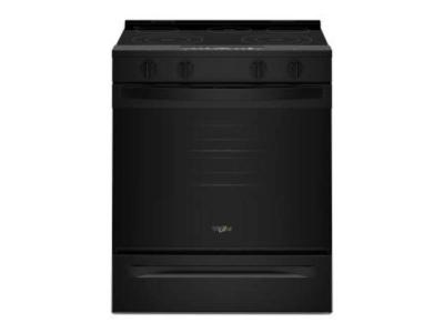 30" Whirlpool Electric Smart Range with No Preheat Mode and Steam Clean