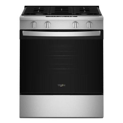30" Whirlpool Gas Smart Range with No Preheat Mode and Steam Clean