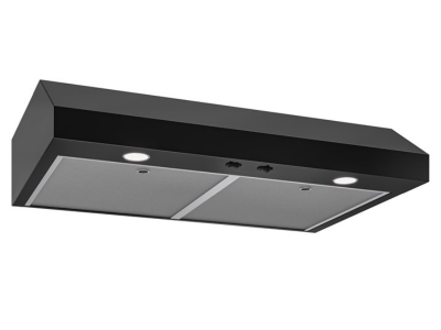 30" Broan Under Cabinet Range Hood in Black