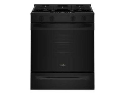 30" Whirlpool Gas Smart Range with No Preheat Mode and Steam Clean