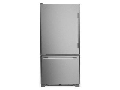 33" KitchenAid 22 Cu. Ft. Standard-Depth Bottom Mount Refrigerator