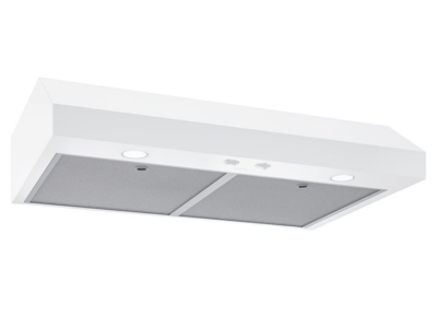 30" Broan Under Cabinet Range Hood in White