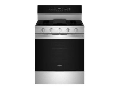30" Whirlpool 5.3 Cu. Ft. Smart Gas Range with Air Cooking Technology