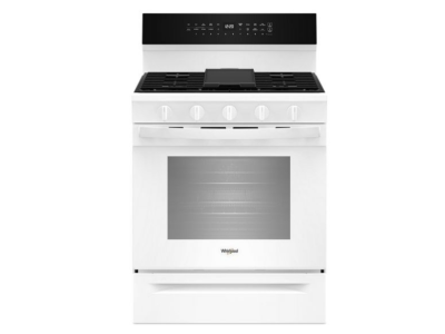 30" Whirlpool 5.3 Cu. Ft. Smart Gas Range with Air Cooking Technology
