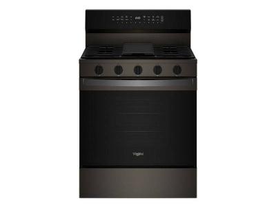 30" Whirlpool 5.3 Cu. Ft. Smart Gas Range with Air Cooking Technology