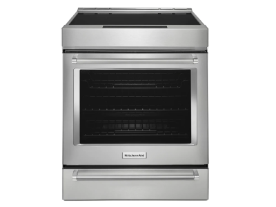 30" KitchenAid Slide-In Induction Range with Air Fry Technology in Stainless Steel