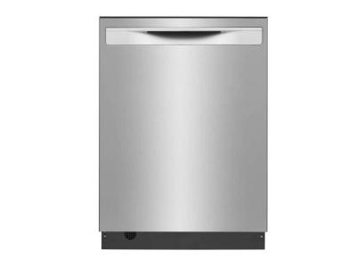 24" Electrolux Stainless Steel Tub Built-In Pocket Handle Dishwasher