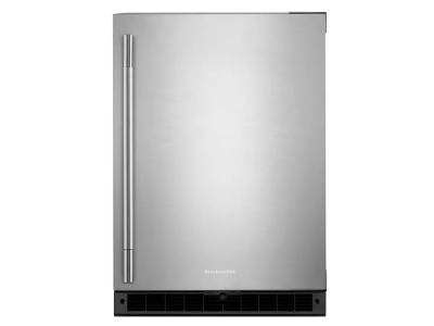 24" KitchenAid Undercounter Refrigerator with Stainless Steel Door