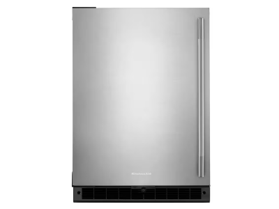 24" KitchenAid Undercounter Refrigerator with Stainless Steel Door