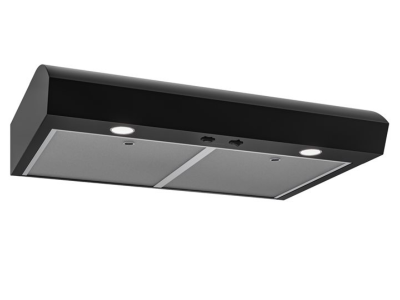 30" Broan Under Cabinet Range Hood in Black