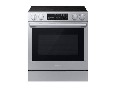30" Samsung 6.3 Cu. Ft. Electric Slide-In Range True Convection with Air Fry Max