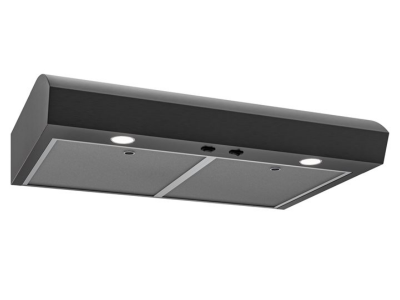 30" Broan Under Cabinet Range Hood in Black Stainless Steel
