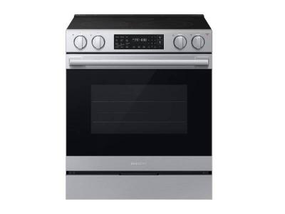 30" Samsung 6.3 Cu. Ft. Electric Slide-In Range True Convection with Air Fry Max