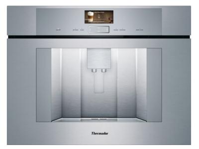 24" Thermador Built-in Plumbed Coffee Machine with Home Connect