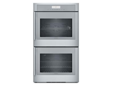 30" Thermador Masterpiece  Series Double Wall Oven Right-Side Swing Door