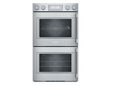 30" Thermador  Professional  Series Double Wall Oven Left-Side Swing Door